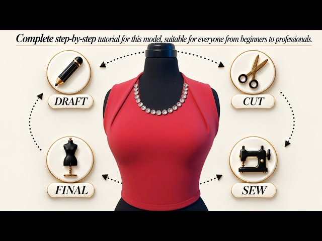 Pattern Making • Cutting • Sewing | Complete Garment Tutorial | All Levels