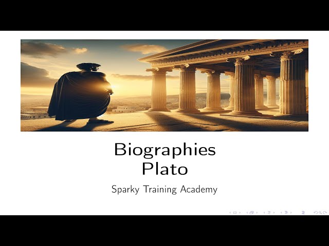 Sparky's Academy: Plato