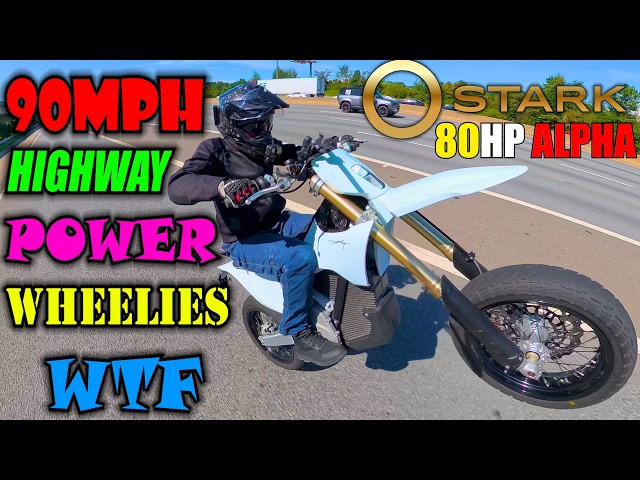 Riding the Stark Varg SM: Instant Torque + Total Silence