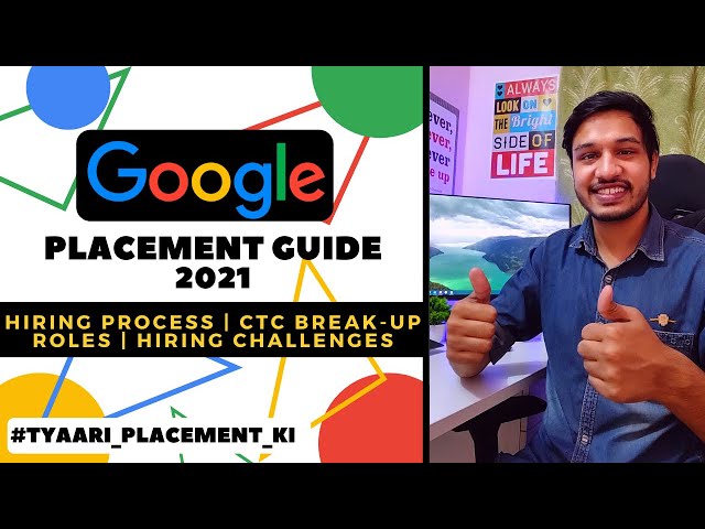 Google Placement Guide 2021 | 59 Lakh CTC Breakup | Hiring Process | Best Tips | FAANG | Benefits