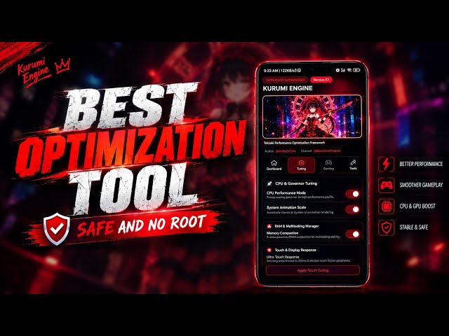 I Tested NEW Gaming Optimization on a LOW-END Phone ! Stable 60 - 120 FPS 🔥