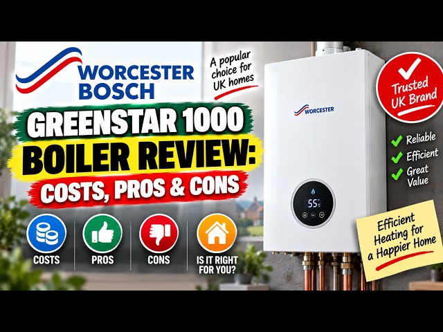 Worcester Bosch Greenstar 1000 Boiler Review: Costs, Pros & Cons | Boilers2Go