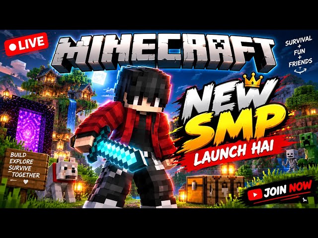 🔴 PA GAMING NEW SMP 🔥 | Minecraft Live Stream