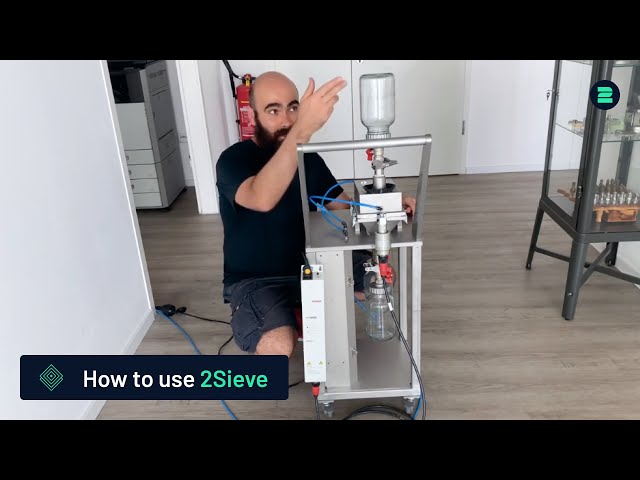 How to Use the Ultrasonic Sieving System 2Sieve #2Onelab #2Sieve #BuildAndCreate