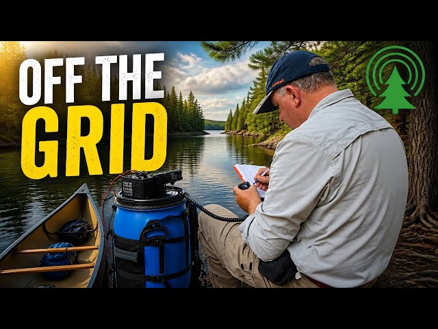 Canoeing Deep into the Canadian Backcountry with Ham Radio