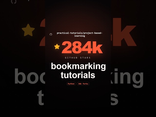 🔥 The Repo That Kills Tutorial Hell 💻🚀
