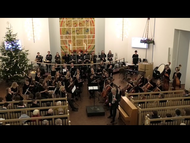 Orkesterefterskolens julekoncert i Thyborøn