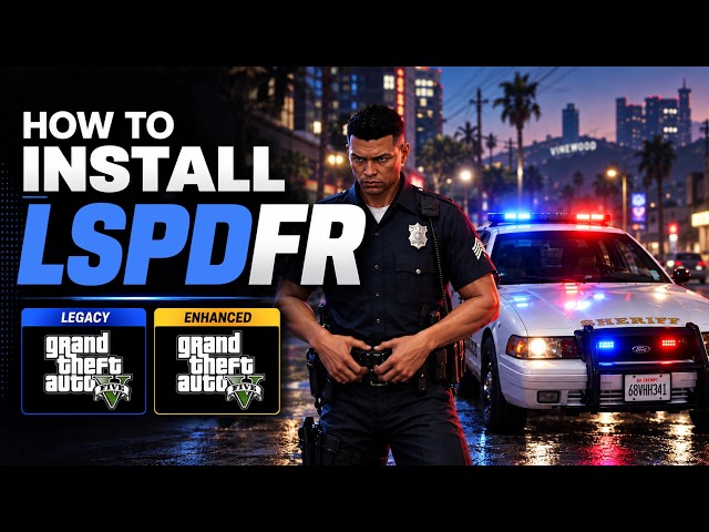 How to Install LSPDFR in GTA 5 | Full Beginner Guide