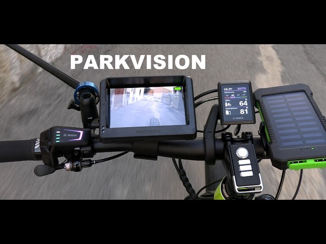 VR46 PARKVISION Specchio per bicicletta Telecamera 4K