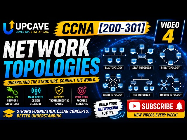 UPCAVE - CCNA [200 301] - Network Topologies - Video 4