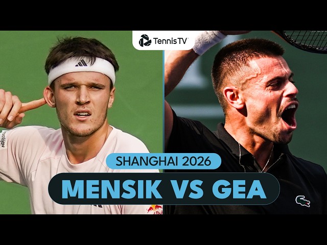 Jakub Mensik vs Arthur Gea FUN Battle 🤩 | Shanghai 2026 Highlights