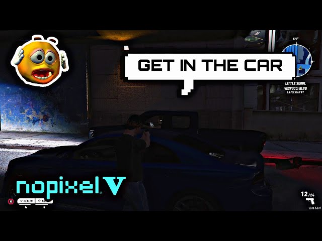 Guy Flees While Being Held Up… | NoPixel V GTA RP