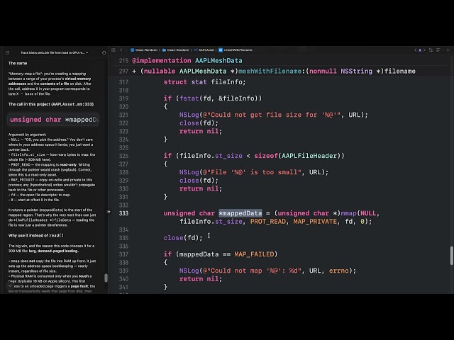Apple Metal | Clean Slate 3.5011 | Memory Map mmap munmap | Cuda Education
