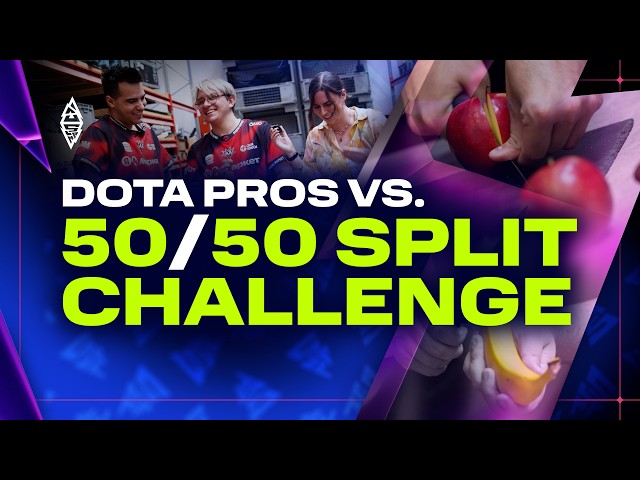 Can Dota Pros Split It Better Than a 50/50 Roshan? ft. Team Yandex 🔪🍎 | BLAST SLAM VII