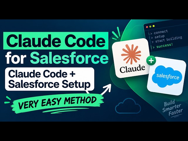 Claude Code Plugin for salesforce developers | Connect claude with salesforce