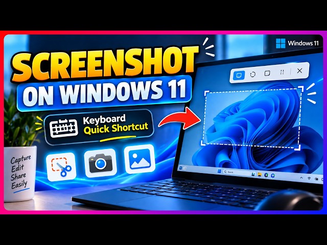 How To Take a Screenshot on Windows 11 ( 2026 - 1 Minute Step )