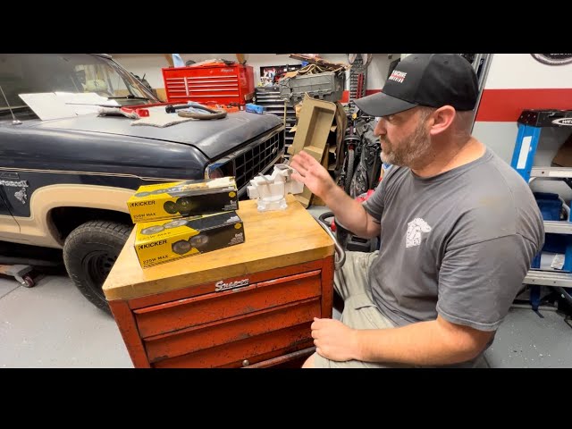 Installing modern speakers in our Bronco II