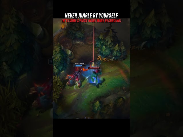 Nocturne experiencing his real fear... 😰