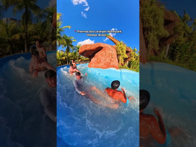 Stand Up River Water Slide in Brazil!