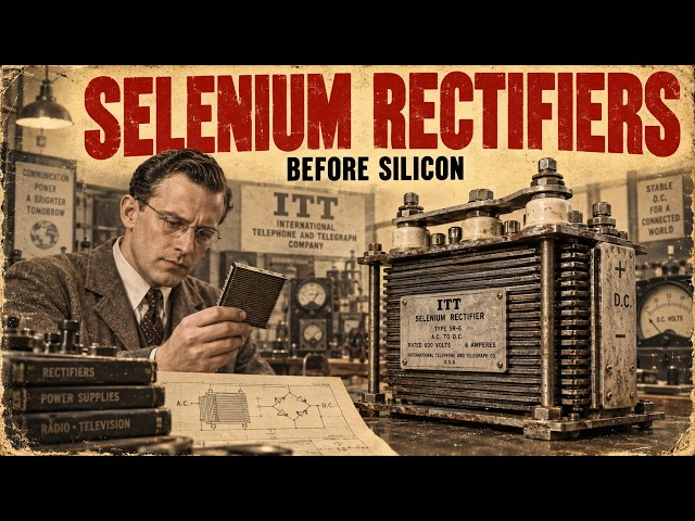 How Selenium Rectifiers Powered America Before Silicon Diodes Took Over