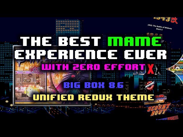 LaunchBox Big Box - Unified Redux - Arcade/MAME Demo