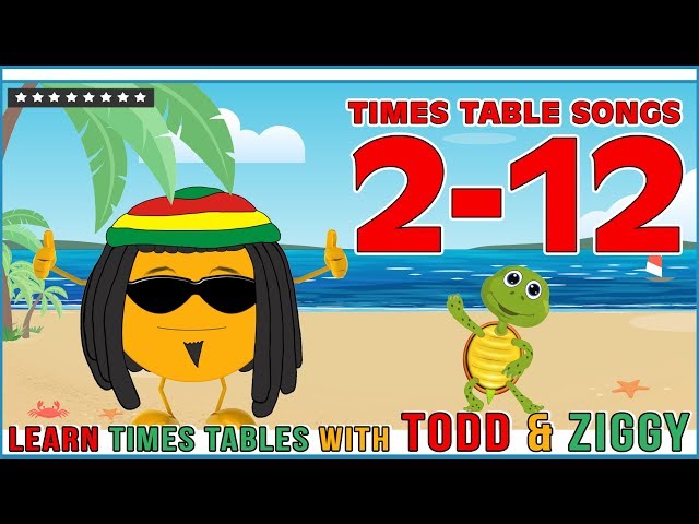 Times Table Songs 2 - 12 (Learn Multiplication with Todd & Ziggy The Fun Way!)
