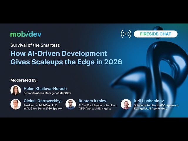 "How AI-Driven Development Gives Scaleups the Edge in 2026": Fireside Chat Live
