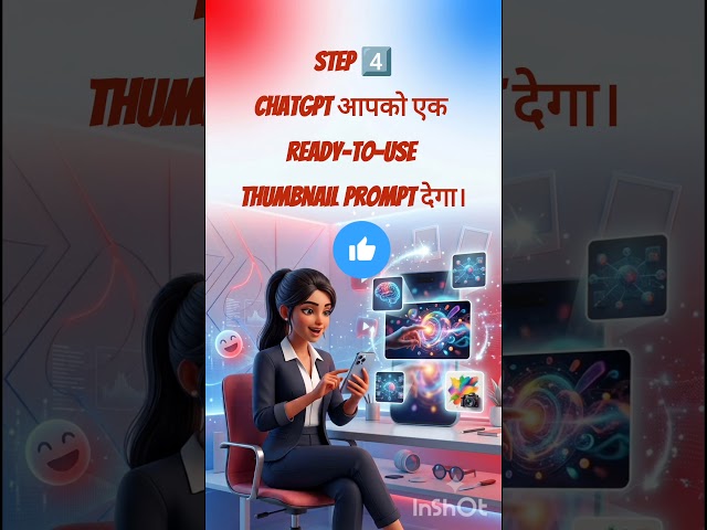 Shorts Video Thumbnail In A Few Seconds 🤯 |#thumbnail#ai#thumnailyoutube#thumbnailtutorial