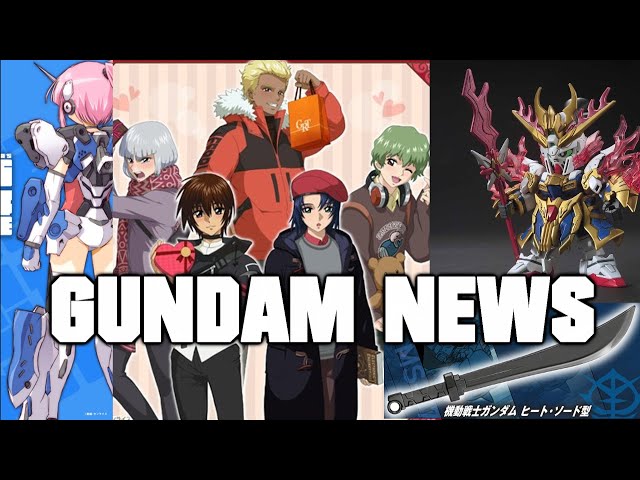 SD Gundam Releases, Gundam Girl Artbook, Gundam Seed Valentine Event, Polls and More [Gundam News]