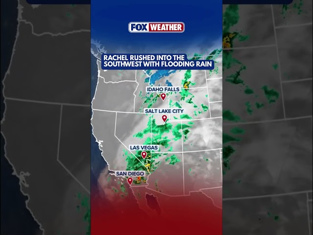 West Coast and Rockies Slammed By Tropical Downpours