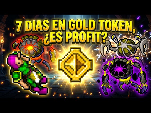 😱I MADE GOLD TOKENS FOR 7 DAYS! HOW MUCH MONEY DID I EARN? | #tibia #tibiamoney #tibiabosses #tib...