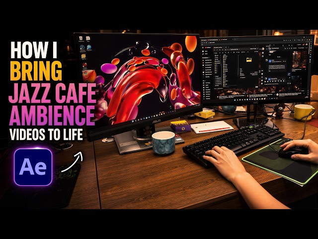 How I Bring Jazz Cafe Ambience Videos to Life | A Behind-the-Scenes Vlog