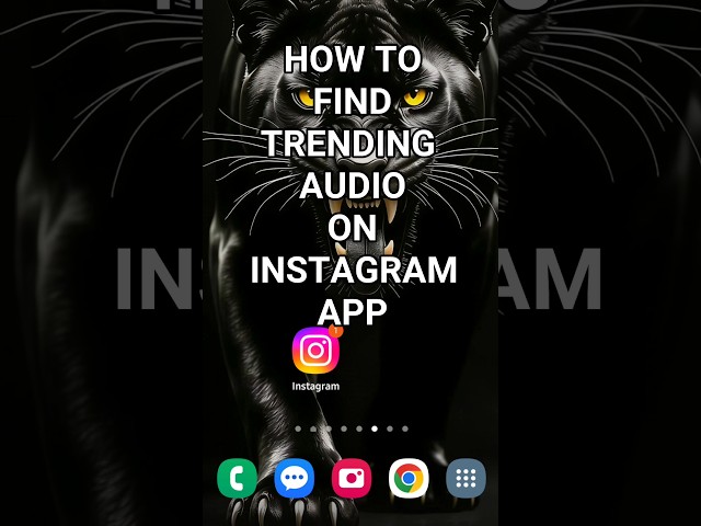 How To Find Trending Audio and Use It on Reels in Instagram #instagramtutorial #instagramreels #how