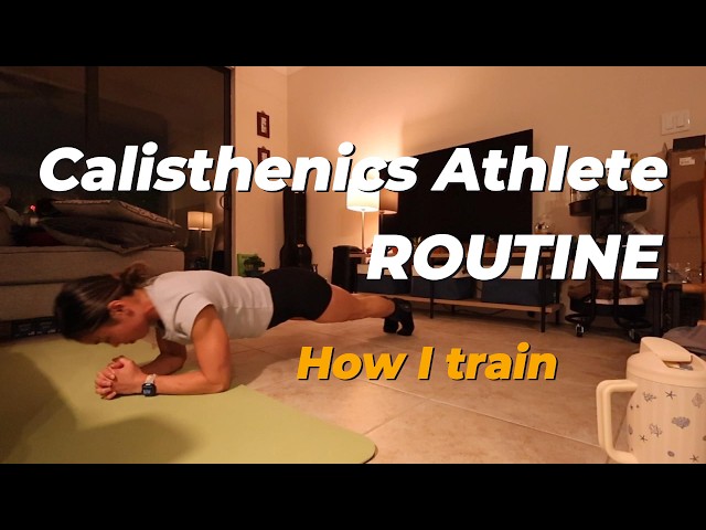 A Week in My Life as a Calisthenics Athlete (With Autoimmune Disease)