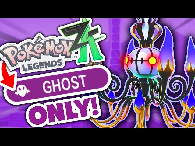Can You Beat Pokémon Legends: ZA with ONLY GHOST TYPES?