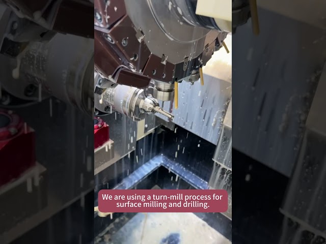 CNC Lathe machine Precision machining Metalworking Italy #cnc #cncmill #machine
