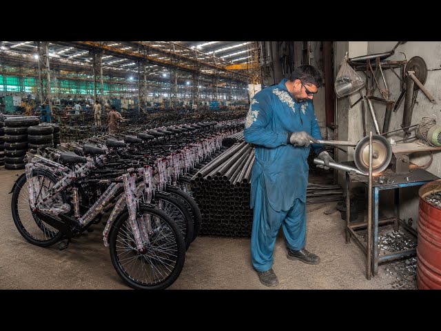 How Pakistan’s PHOENIX Cycle is Made In Factory!