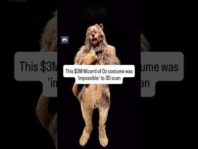 Fur Breaks 3D Scanning. So I Scanned a $3M Lion 🦁