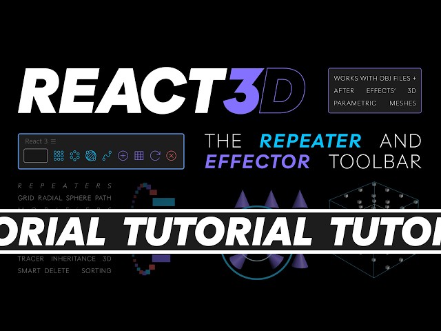React 3 for After Effects Tutorial
