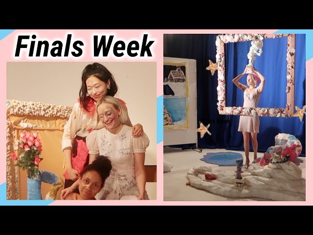 My artwork + diploma show (VLOG)