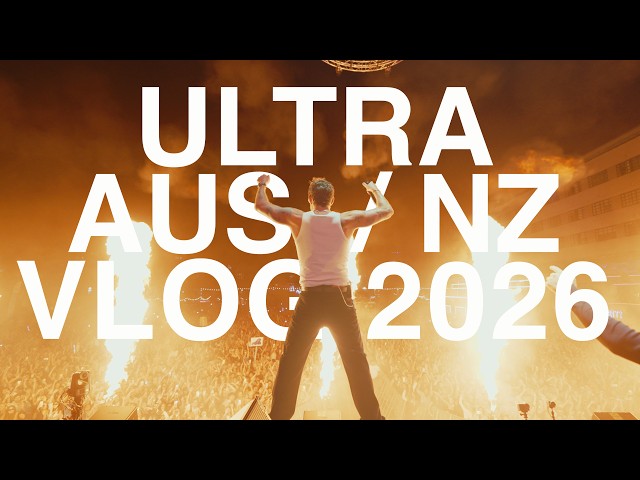 The Chainsmokers - Ultra AUS/NZ 2026 Vlog