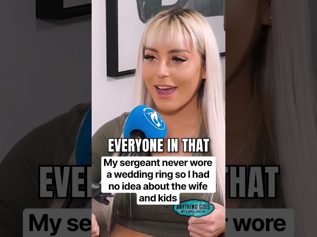 My sergeant never wore a wedding ring so I had no idea about the wife and kids