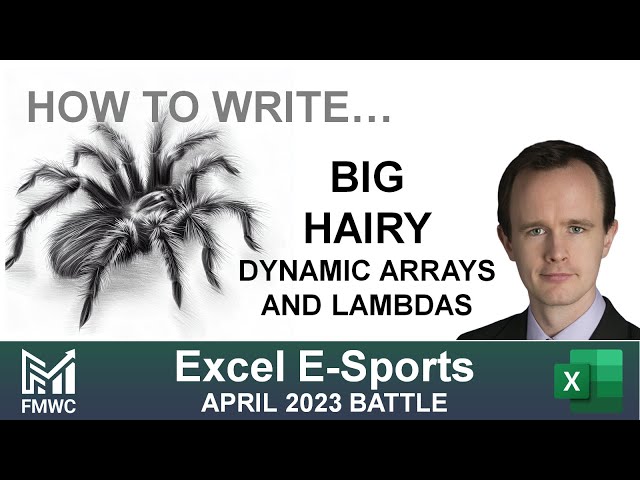 Writing BIG dynamic arrays and LAMBDAs