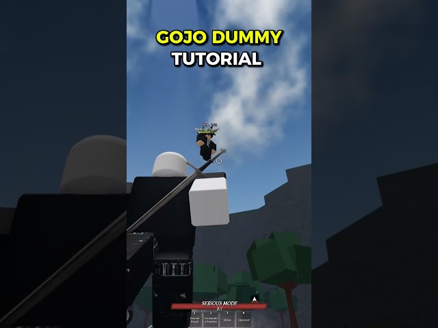 DUMMY GOJO TUTORIAL IN TSB 🔥