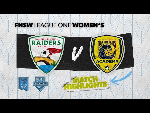 FNSW League One Women's Round 24 Highlights - SD Raiders v Central Coast Mariners