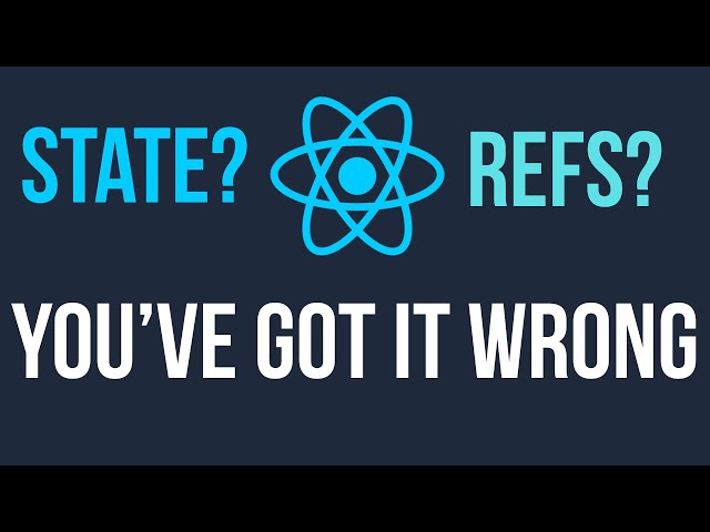 useState vs useRef - You’re Using the WRONG One