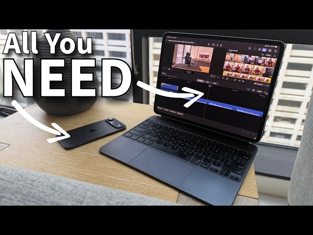 How to make YouTube Videos with JUST iPhone and iPad in 2026! Beginner’s Guide!