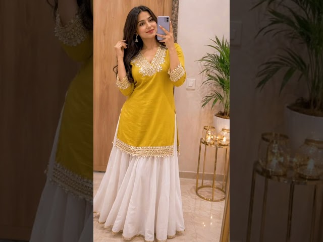 #different #dresses #sharara and #harara #unique or #drinking #dress avar #saree ki #design
