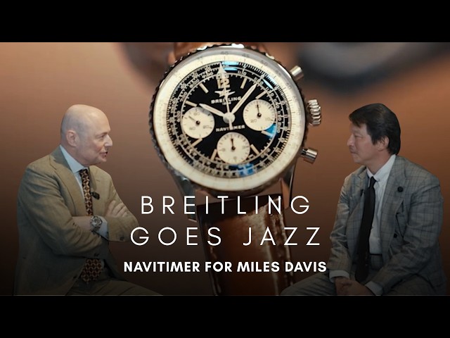 Breitling Navitimer B09 Tribute to Miles Davis with Georges Kern