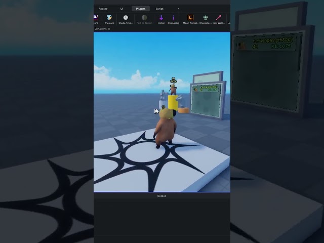 #1 Adding YOUR Avatars to this Game in Roblox Studio! #shorts #roblox #robloxstudio #creative #fyp